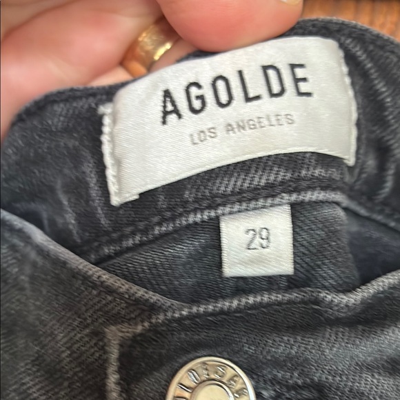 Agolde Riley Crop - Picture 2 of 5